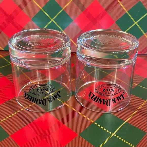 Jack Daniel’s Old No. 7 Brand Whiskey Glass Set of 2 Barware - Picture 6 of 9
